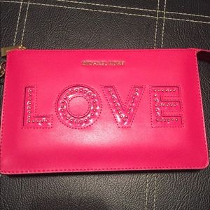 Michael Kors LOVE wristlet